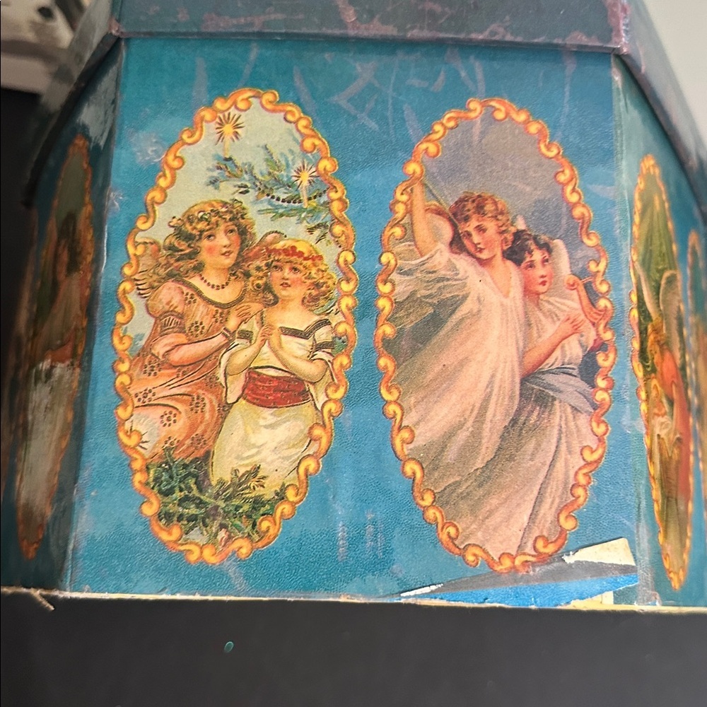 Vintage twelve glorious angels set of 12 ornaments - Picture 7 of 7